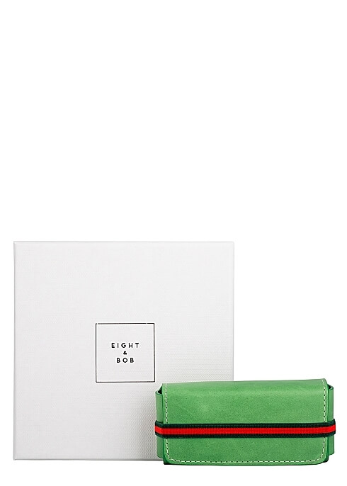 Eight & Bob Grass Green Leather - pouzdro na parfém 30 ml