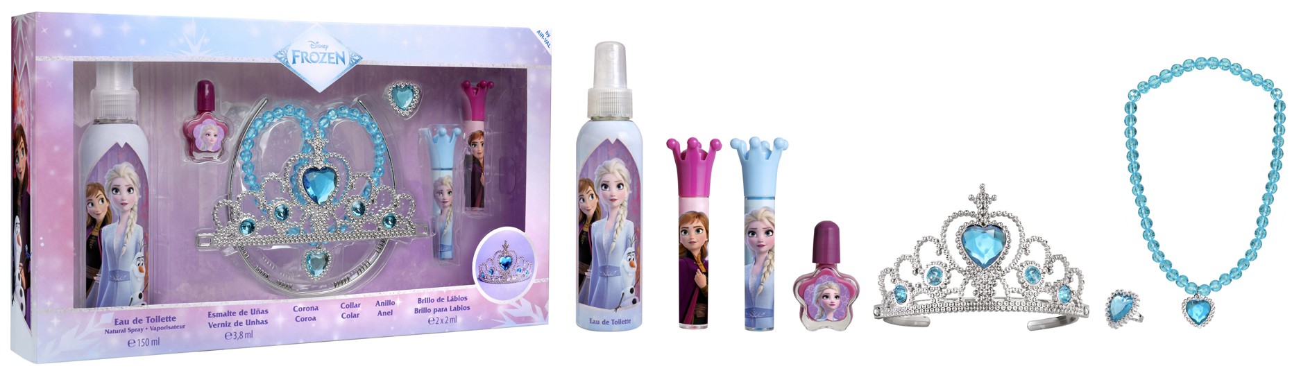 EP Line Disney Frozen - EDT 150 ml + doplňky