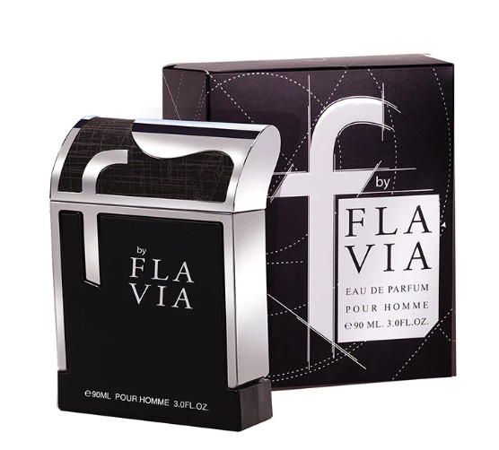 Levně Flavia F By Flavia Black Pour Homme - EDP 90 ml