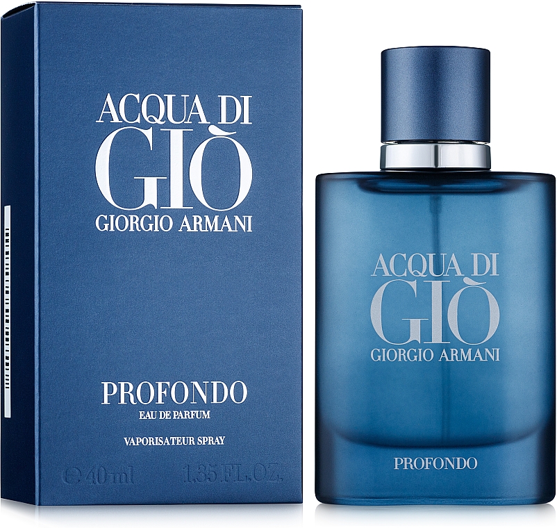 Giorgio Armani Acqua Di Gio Profondo - EDP 2 ml - odstrek s rozprašovačom