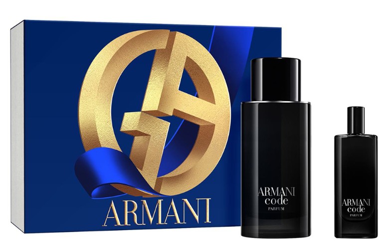 Giorgio Armani Code Parfum - parfém 125 ml (plnitelný) + parfém 15 ml