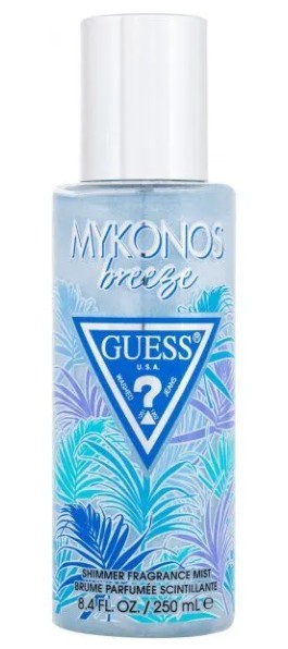 Guess Mykonos Breeze Shimmer - tělový závoj se třpytkami 250 ml