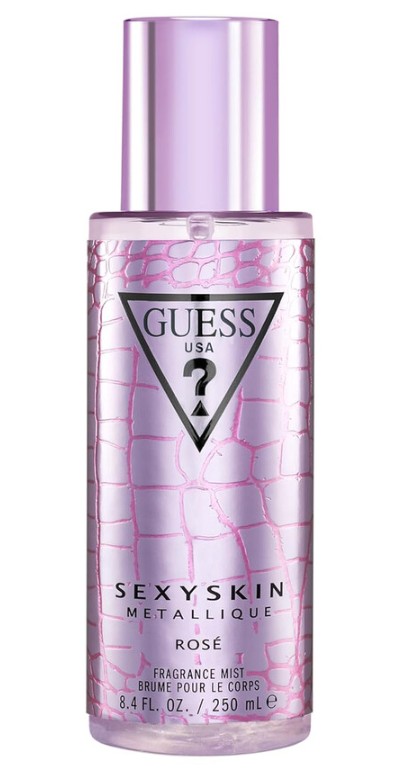 Guess Sexy Skin Metallique Rosé - telový závoj 250 ml