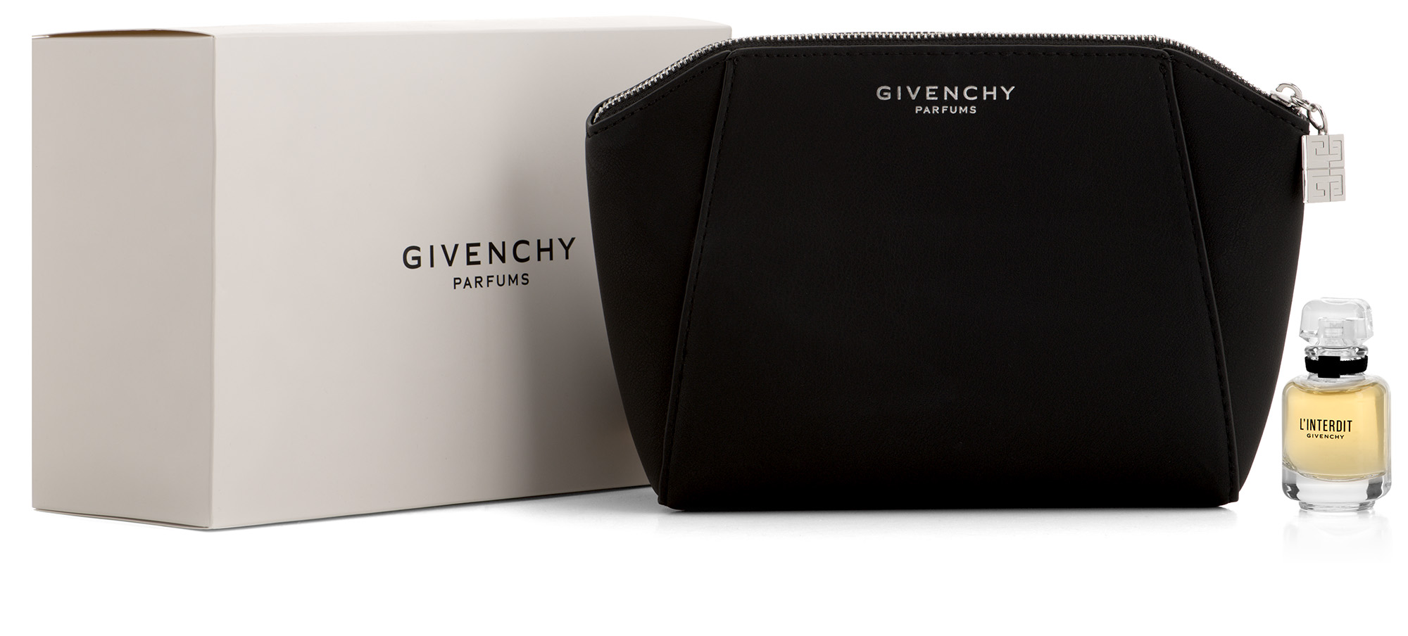 Givenchy L´Interdit - EDP 10 ml + kosmetická taštička