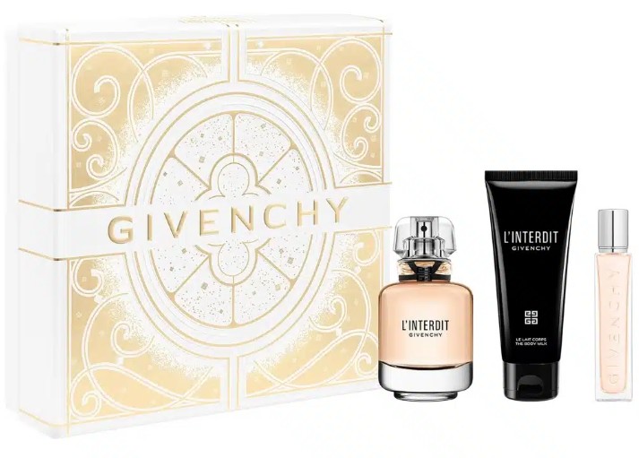 Givenchy L`Interdit Rouge - EDP 50 ml + telové mlieko 75 ml + EDP 12,5 ml