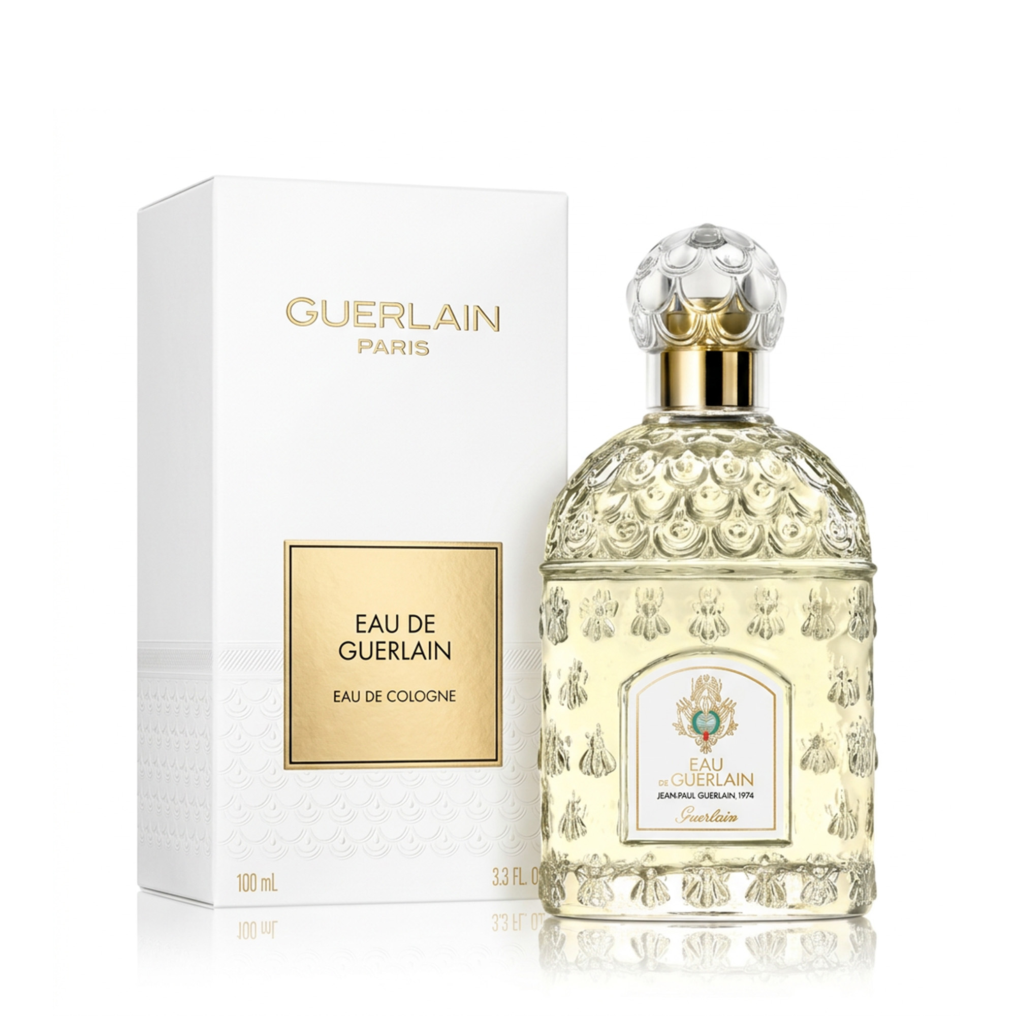 Kolínská voda Guerlain Eau De Guerlain v křišťálovém flakonu s včelami