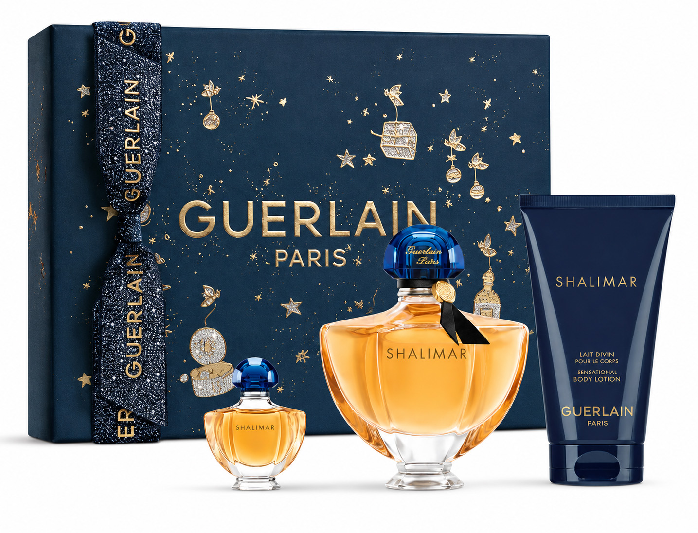Guerlain Shalimar - EDP 50 ml + tělové mléko 75 ml + EDP 5 ml