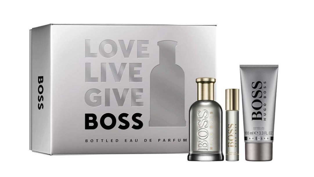 Levně Hugo Boss Boss Bottled - EDP 100 ml + sprchový gel 100 ml + EDP 10 ml