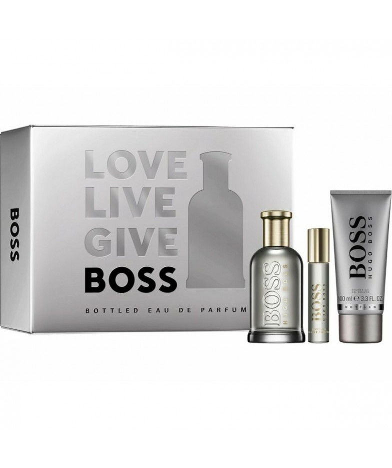 Hugo Boss Boss Bottled - EDP 100 ml + sprchový gel 100 ml + EDP 10 ml