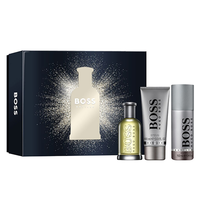 Hugo Boss Boss No. 6 Bottled – EDT 100 ml + sprchový gél 100 ml + dezodorant v spreji 150 ml