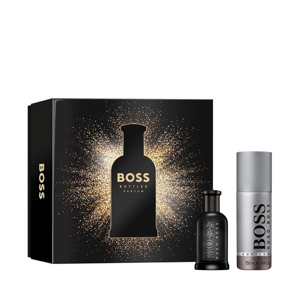 Levně Hugo Boss Hugo Boss Bottled Parfum - parfém 50 ml + deodorant ve spreji 150 ml
