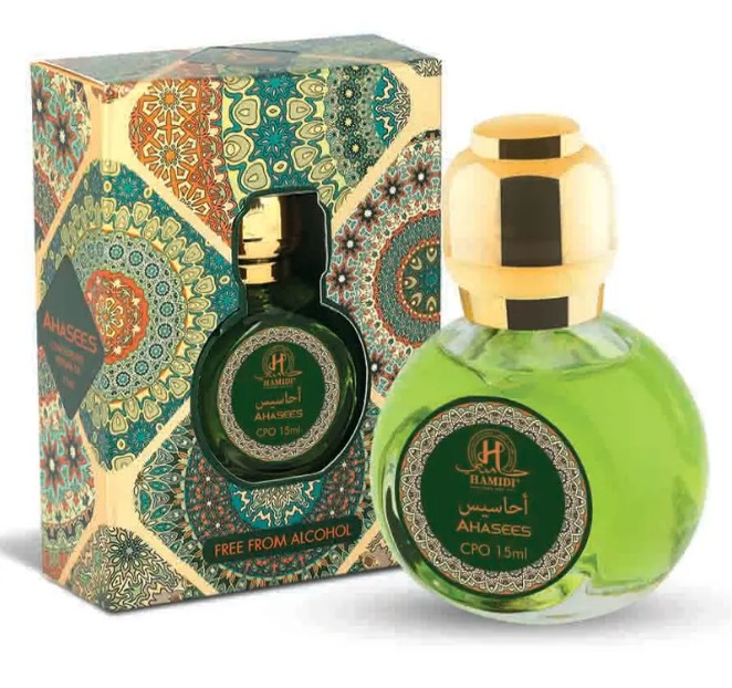 Levně Hamidi Ahasees - koncentrovaný parfémovaný olej bez alkoholu 15 ml