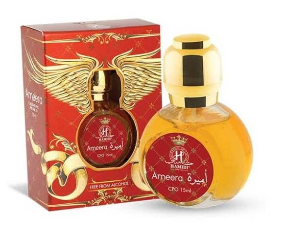 Levně Hamidi Ameera - koncentrovaný parfémovaný olej bez alkoholu 15 ml
