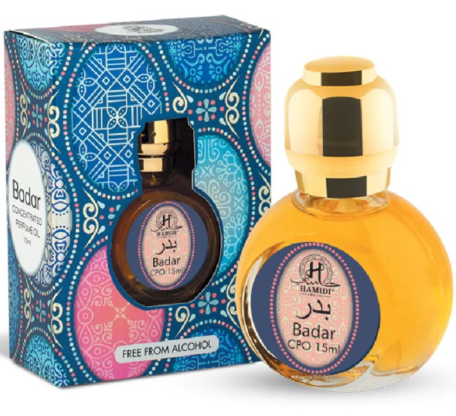 Levně Hamidi Hamidi Badar - koncentrovaný parfémovaný olej bez alkoholu 15 ml