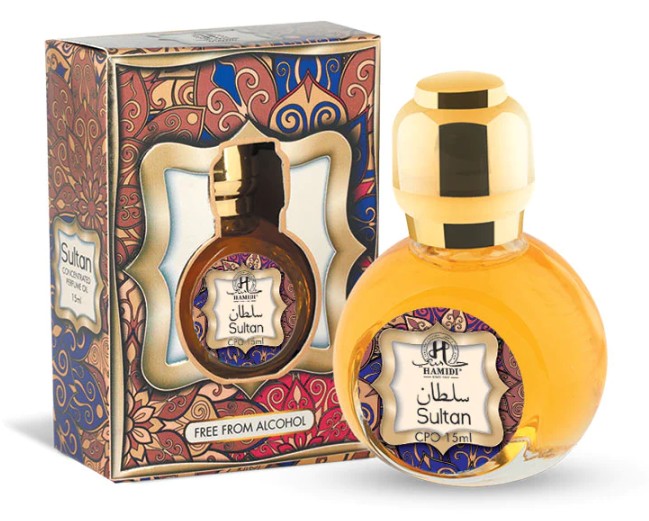 Levně Hamidi Hamidi Sultan - koncentrovaný parfémovaný olej bez alkoholu 15 ml