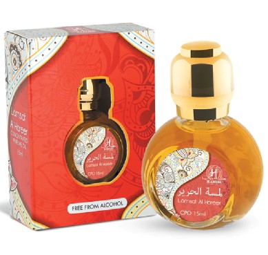 Levně Hamidi Lamsat Al Hareer - koncentrovaný parfémovaný olej bez alkoholu 15 ml