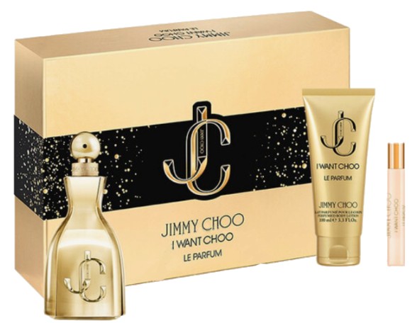 Jimmy Choo I Want Choo Le Parfum - EDP 100 ml + tělové mléko 100 ml + EDP 7,5 ml