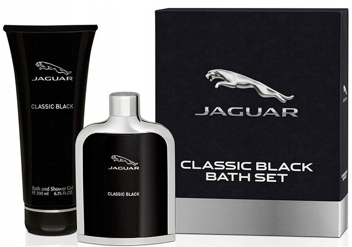 Jaguar Classic Black - EDT 100 ml + sprchový gel 200 ml