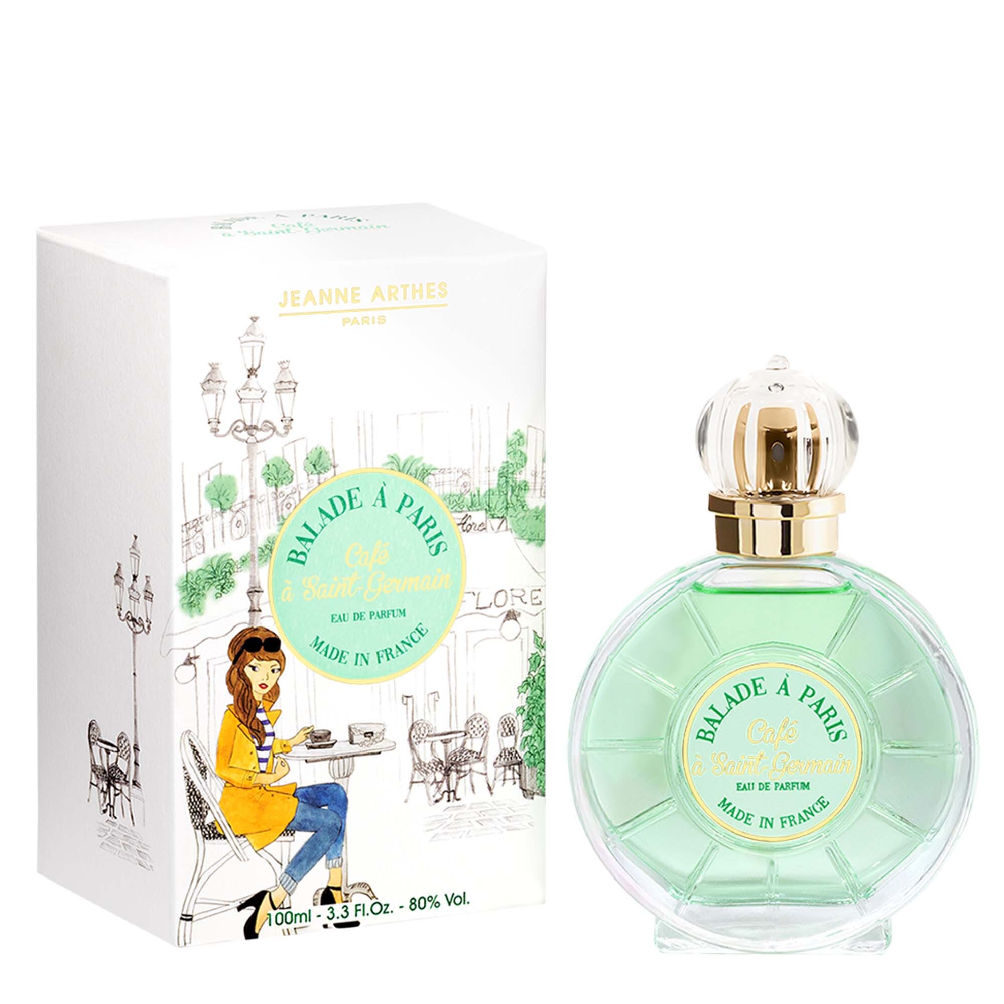 Jeanne Arthes Balade À Paris Café À Saint Germain - EDP 100 ml