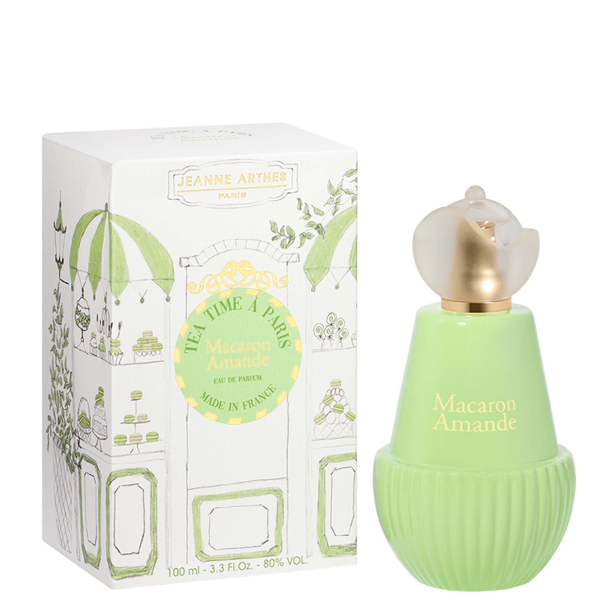 Jeanne Arthes Tea Time À Paris Macaron Amande - EDP 100 ml
