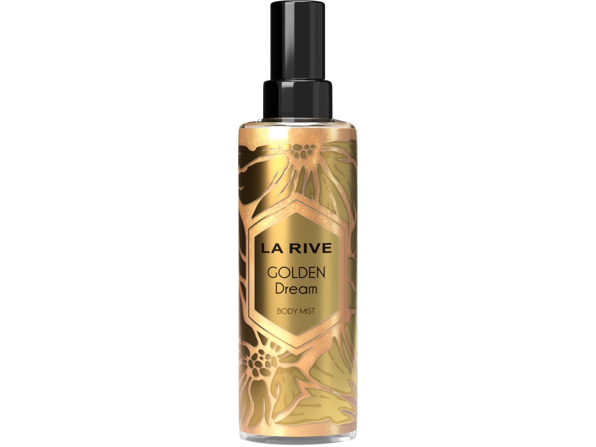 La Rive Golden Dream - trblietavý telový sprej 200 ml