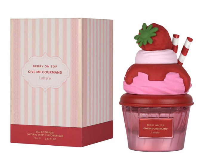 Levně Lattafa Give Me Gourmand Berry On Top - EDP 75 ml