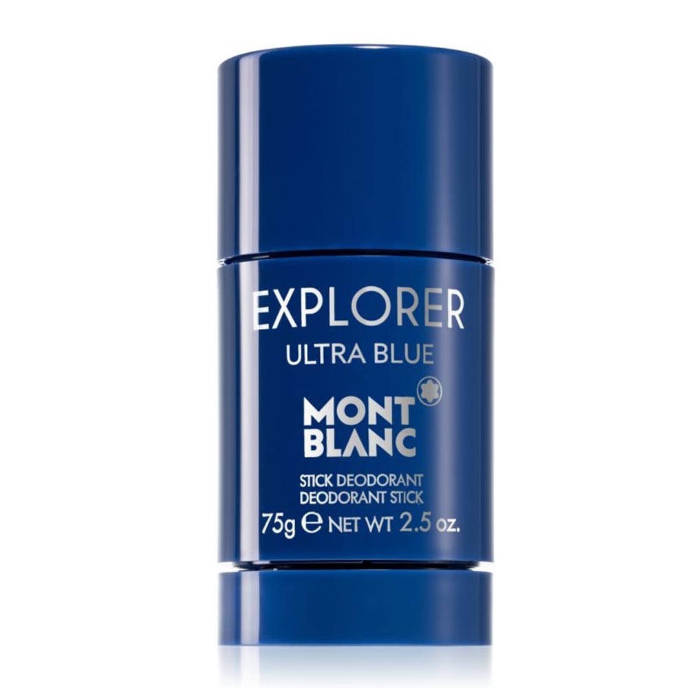 Montblanc Explorer Ultra Blue - tuhý deodorant 75 ml