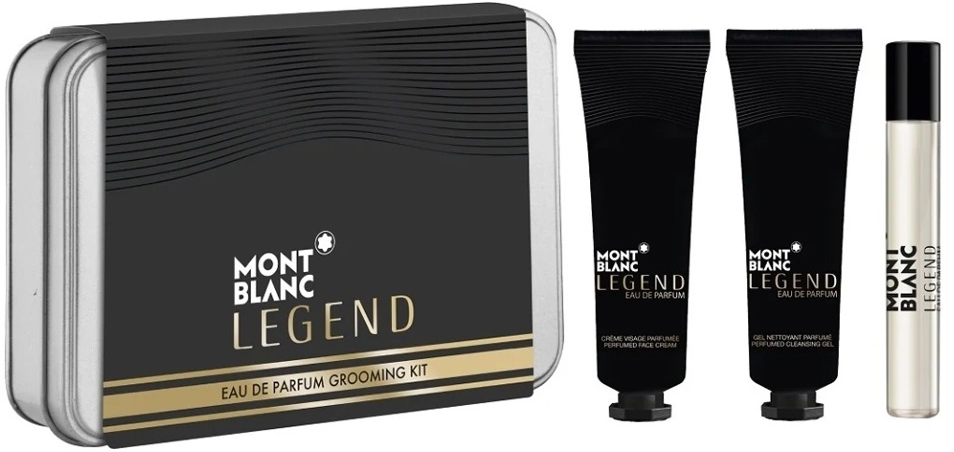 Levně Montblanc Legend - EDP 7,5 ml + sprchový gel 30 ml + krém na obličej 30 ml