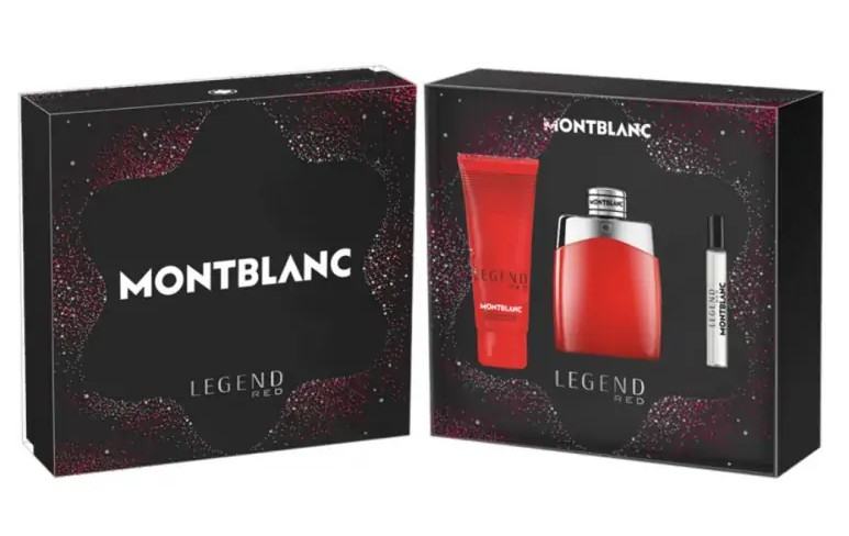 Levně Montblanc Legend Red - EDP 100 ml + sprchový gel 100 ml + EDP 7,5 ml