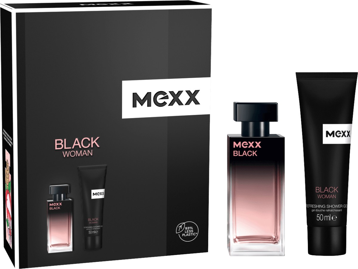Mexx Black Woman - EDT 30 + sprchový gel 50 ml + 2 mesiace na vrátenie tovaru