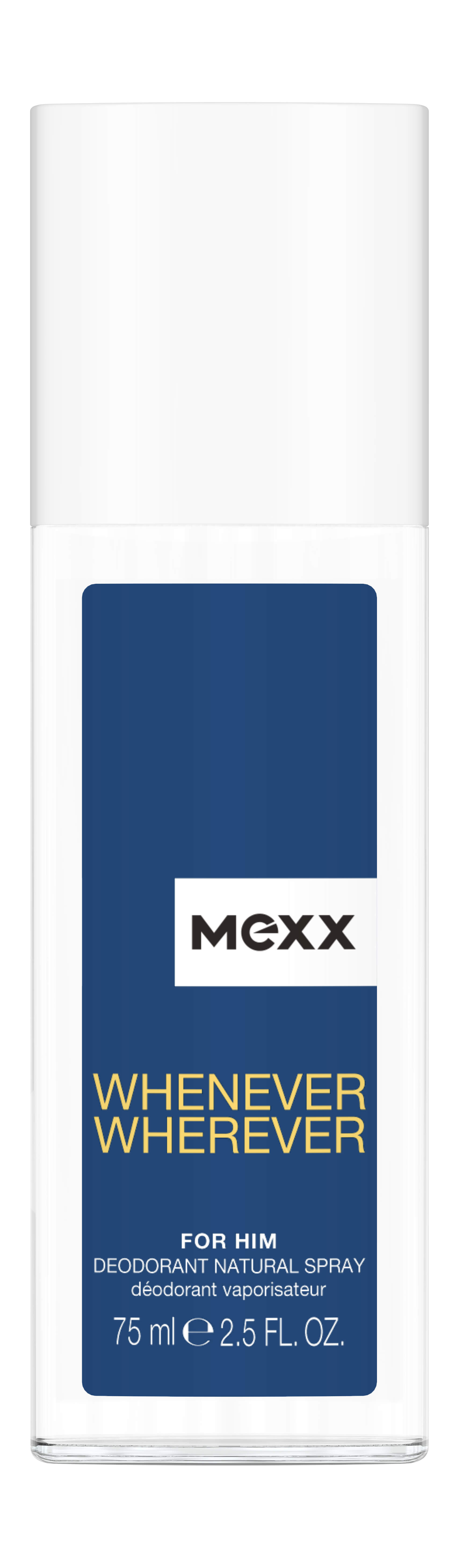 Mexx Whenever Wherever Men - deodorant s rozprašovačem 75 ml