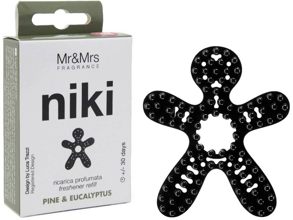 Mr&Mrs Fragrance Niki Big Pine & Eucalyptus - náhradní náplň