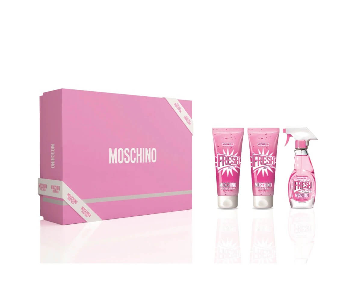 Moschino Pink Fresh Couture - EDT 50 ml + telové mlieko 100 ml + sprchový gél 100 ml + 2 mesiace na vrátenie tovaru