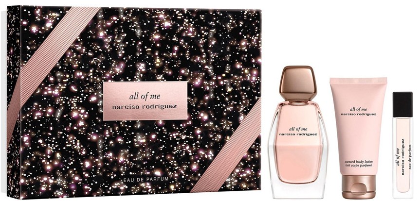 Narciso Rodriguez All Of Me - EDP 90 ml + tělové mléko 50 ml + EDP 10 ml