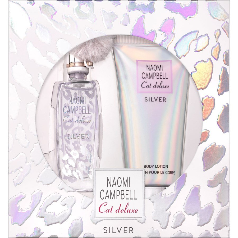 Naomi Campbell Cat Deluxe Silver - EDT 15 ml + tělové mléko 50 ml