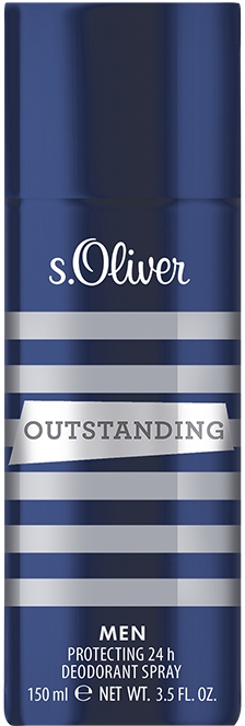 s.Oliver Outstanding Men - deodorant ve spreji 150 ml
