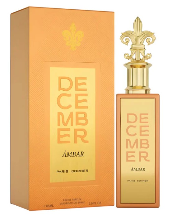 Paris Corner December Ámbar - EDP 85 ml