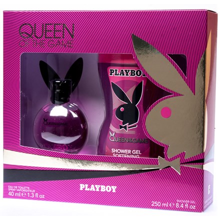 Playboy Queen Of The Game - EDT 40 ml + sprchový gel 250 ml