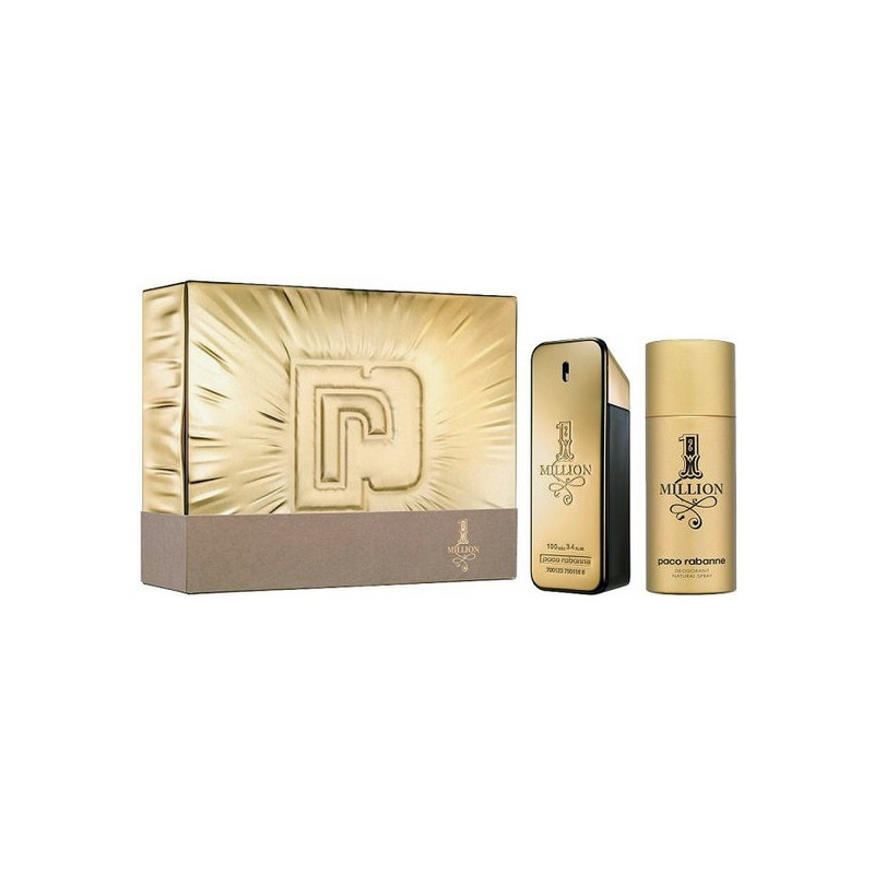 Paco Rabanne 1 Million Parfum - EDP 100 ml + deodorant ve spreji 150 ml