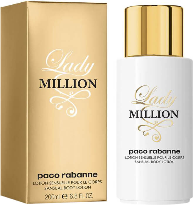 Paco Rabanne Lady Million - tělové mléko 200 ml