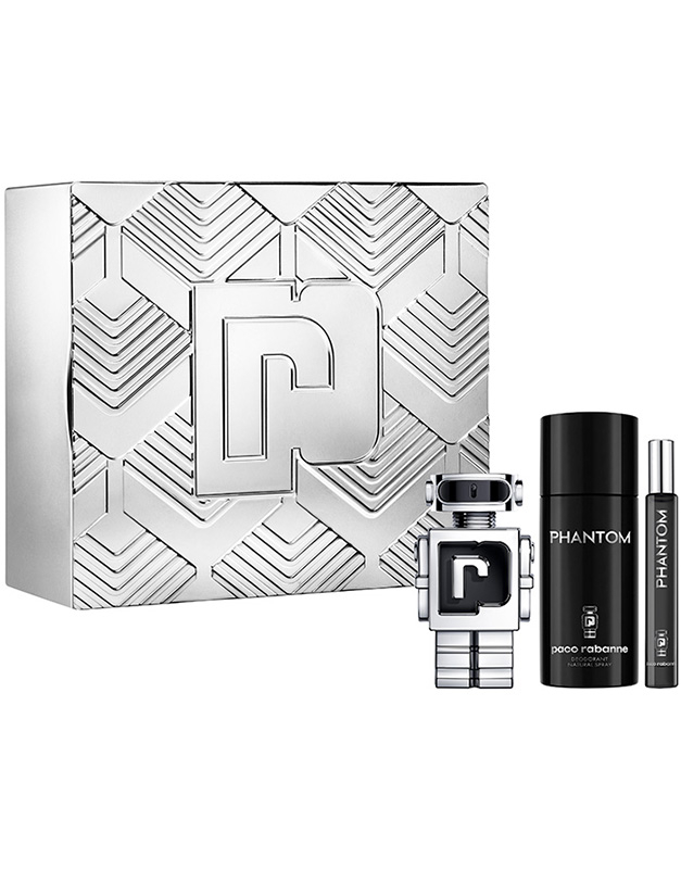 Paco Rabanne Phantom - EDT 50 ml + dezodor spray 150 ml + EDT 10 ml