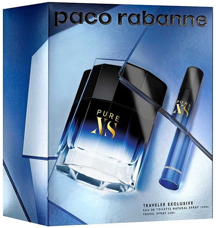 Paco Rabanne Pure XS - EDT 100 ml + EDT 20 ml