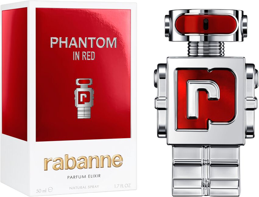 Rabanne Phantom In Red Parfum Elixir - parfém 50 ml