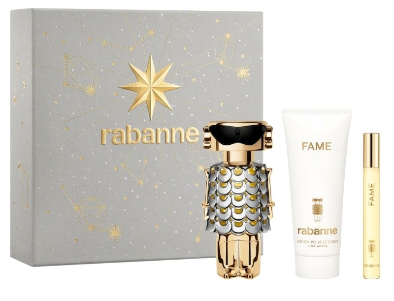 Rabanne Fame - EDP 50 ml + telové mlieko 100 ml + EDP 10 ml