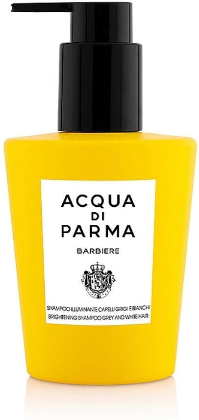 Acqua Di Parma Barbiere - rozjasňující šampon pro šedé a bílé vlasy 200 ml