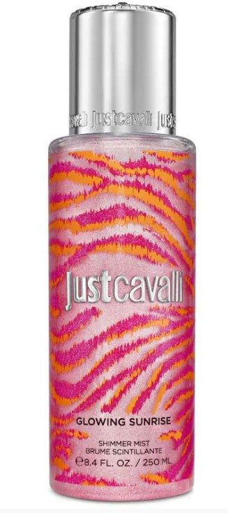 Roberto Cavalli Just Cavalli Glowing Sunrise rozjasňující mlha na tělo pro ženy 250 ml
