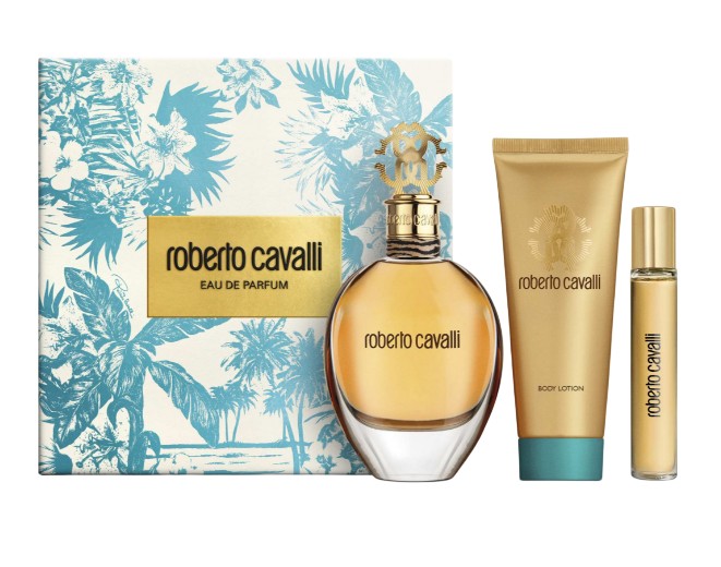 Roberto Cavalli Signature - EDP 75 ml + tělové mléko 100 ml + EDP 15 ml