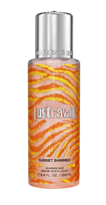 Roberto Cavalli Sunset Shimmer - třpytivý tělový sprej 250 ml