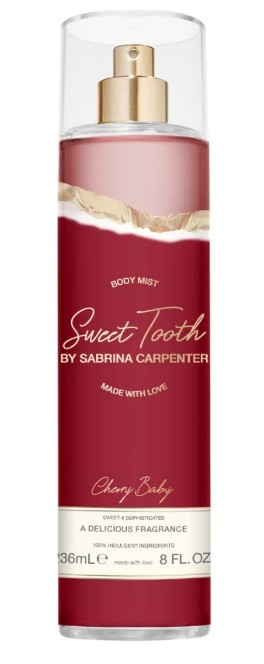 Sabrina Carpenter Cherry Baby - telový závoj 236 ml