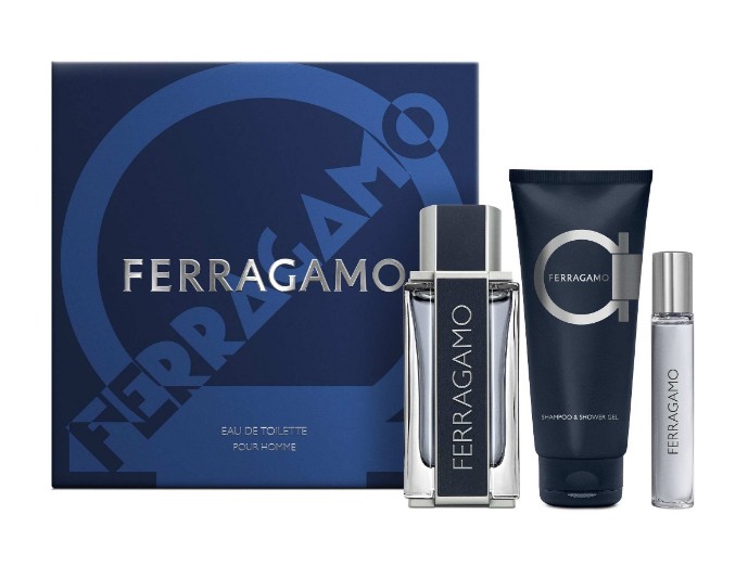 Ferragamo Ferragamo - EDT 100 ml + 2v1 sprchový gel a šampon 100 ml + EDT 15 ml